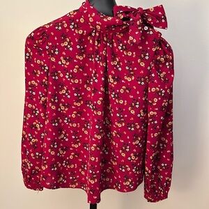 Kontrol Contemporary Floral Blouse size L